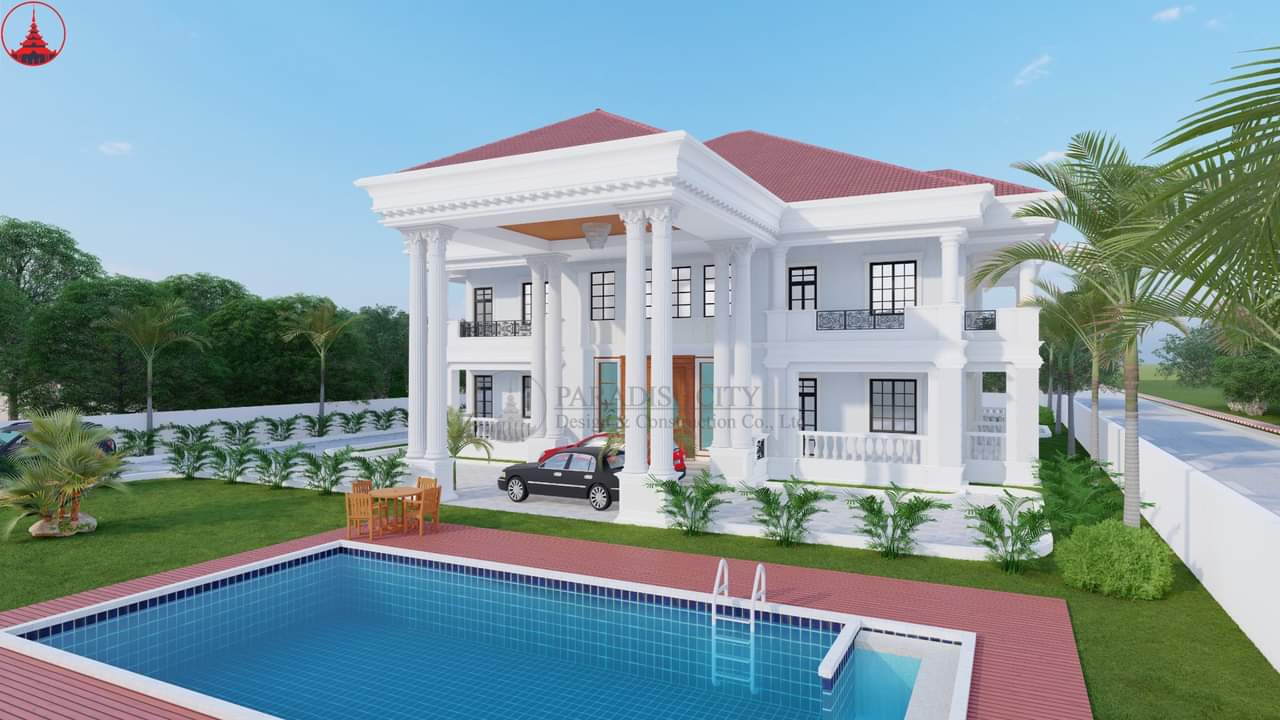 တာမွေမြို့နယ်၊မြေ+အာစီ(2)ထပ်တိုက်အရောင်း